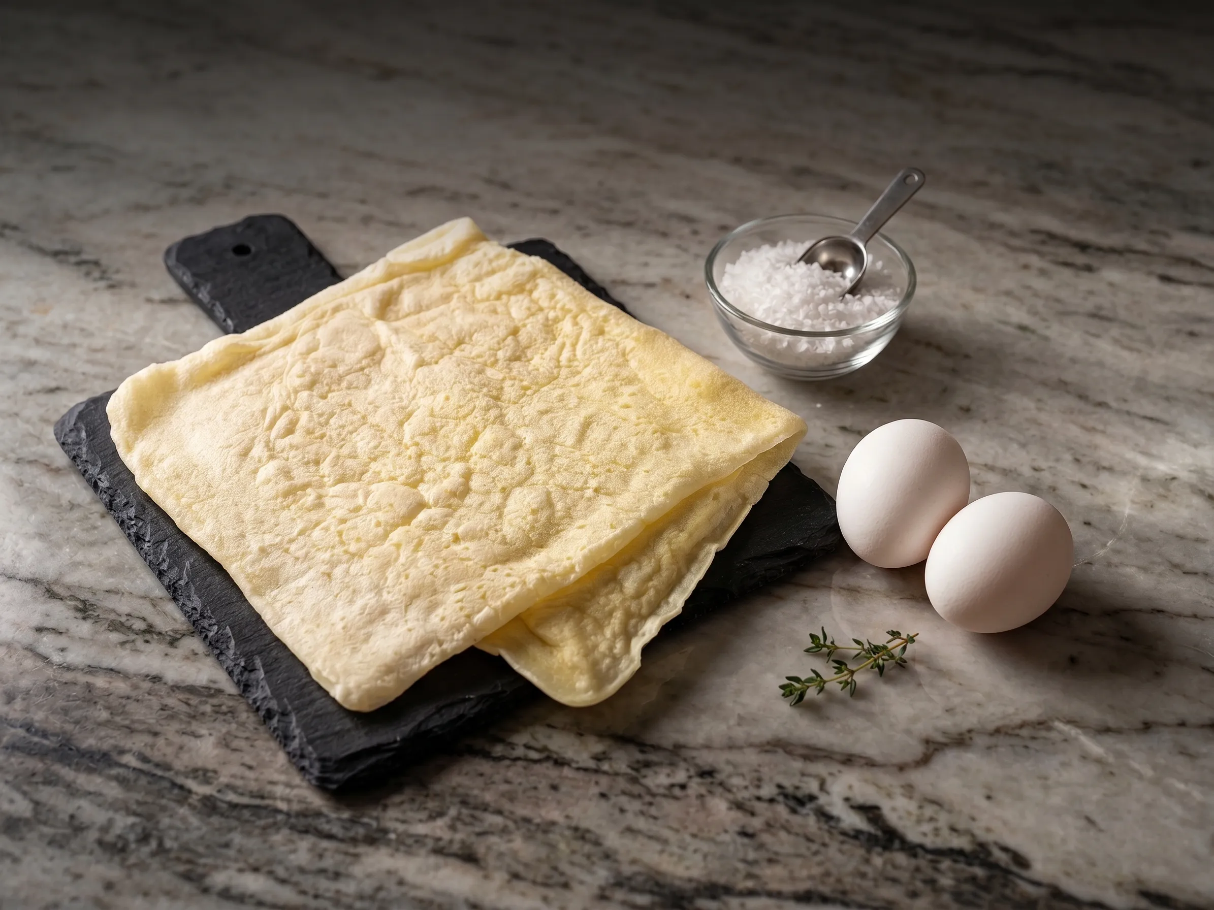 Massa neutra de tapioca